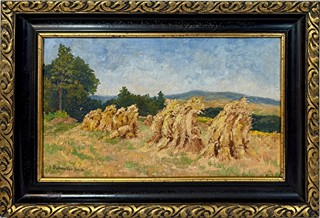 Jindřich Bubeníček 1856 - 1935 - Ve žních