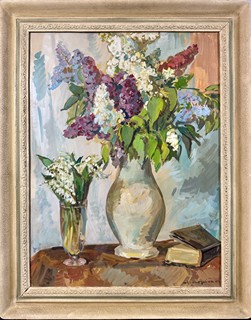 František Hoplíček 1890 - 1946 - Květinové zátiší