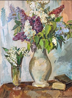 František Hoplíček 1890 - 1946 - Květinové zátiší