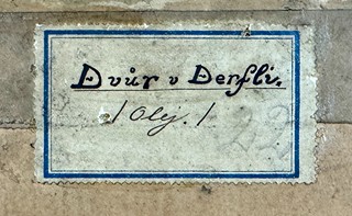 Karel Nejedlý (1873 - 1927) - Dvůr v Derfli