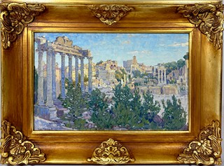 Augustin Mervart (1889 - 1968) - Motiv z Říma