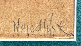 Karel Nejedlý 1873 - 1927 - Ze šantánu