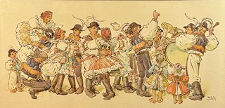 František Bezděk 1906 - 1983 - Na hodech