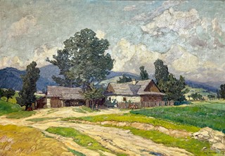 Augustin Mervart (1889 - 1968) - Statek v Beskydech XXL