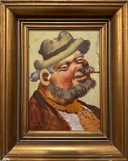 Emil Spáčil 1891 - ? - Vesnický stařík