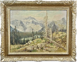 Josef Jiří Kamenický 1910 - 1981 - Motiv z Tater