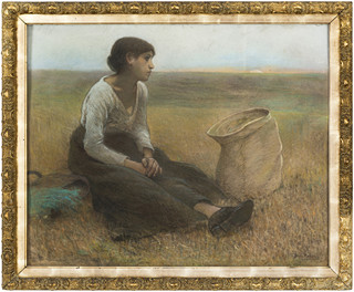 Resting in the field
