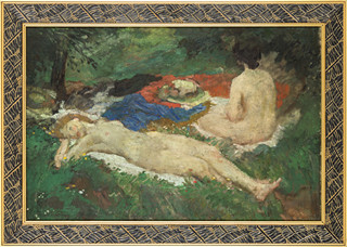 Naked girls in the park