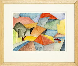 Landscape with houses