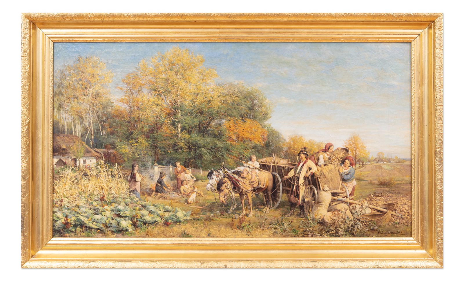 Hipolit Lipiński (1846 - 1884) - Sklizeň