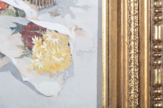 Luděk Marold (1865 - 1898) - Květinářka u Maison de la Belle Jardinière