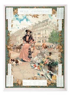 Luděk Marold (1865 - 1898) - Květinářka u Maison de la Belle Jardinière