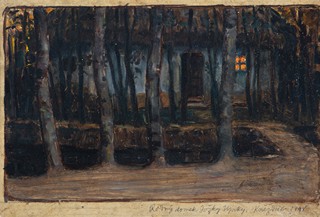 Viktor Stretti (1878 - 1957) - Rodný dům Jožky Uprky - Kněždub