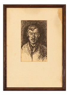 Jindřich Prucha (1886 - 1914) - Autoportrét