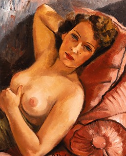 František Zdeněk Eberl (1887 - 1962) - Dívčí akt