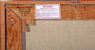 Jiří Kovařík (1932 - 1994) - Modrá draperie