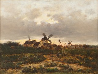 Antonín Chittussi (1847 - 1891) - Cikánská vesnice