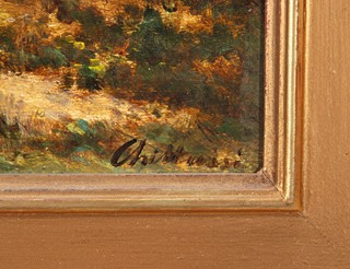 Antonín Chittussi (1847 - 1891) - Cikánská vesnice