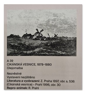 Antonín Chittussi (1847 - 1891) - Cikánská vesnice