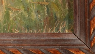 Cyril Mandel (1873 - 1907) - Chrasť Na uherské hranici u Velké