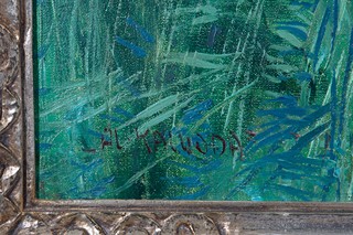 Alois Kalvoda (1875 - 1934) - Krajina s rybníkem