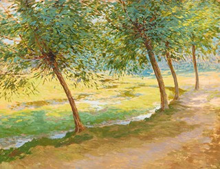 Karel Langer (1878 - 1947) - Letní krajina