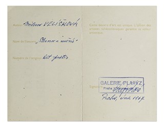 Milena Velíšková Vokurková (1917 - ?) - Slunce a měsíc