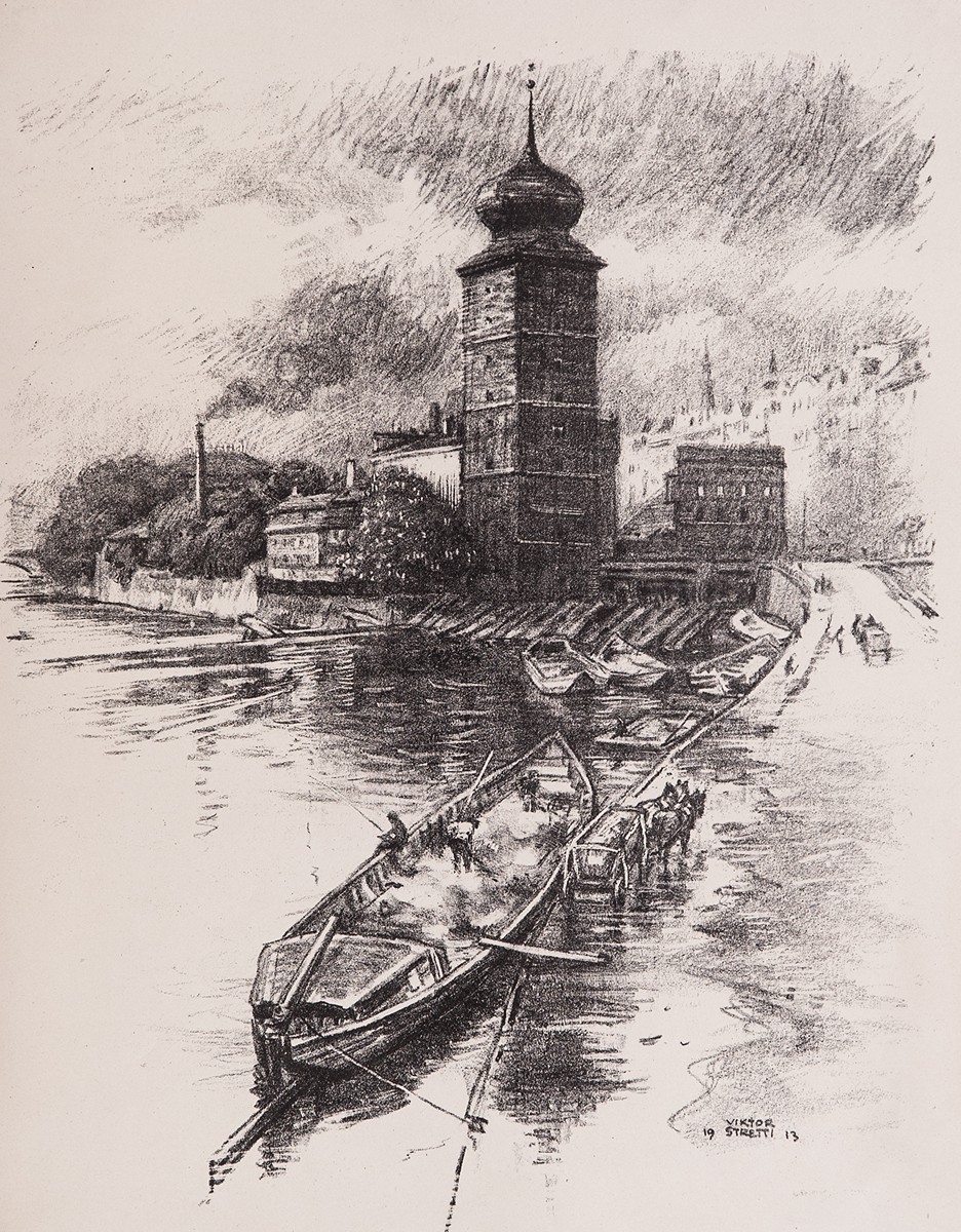 Viktor Stretti (1878 - 1957) - Šítkovská vodárenská věž