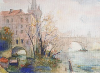 Eugen Popov (1938) - Praha, Karlův most