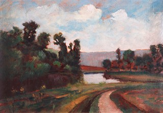 Tomáš Hrdinka (1901) - Jizera u Debře