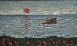 Milan Albich (1925 - 2000) - Západ Slunce nad Cap Fréhel