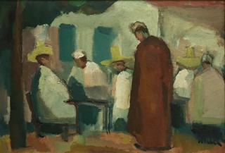 Josef Holler (1903 - 1982) - Venkovské setkání