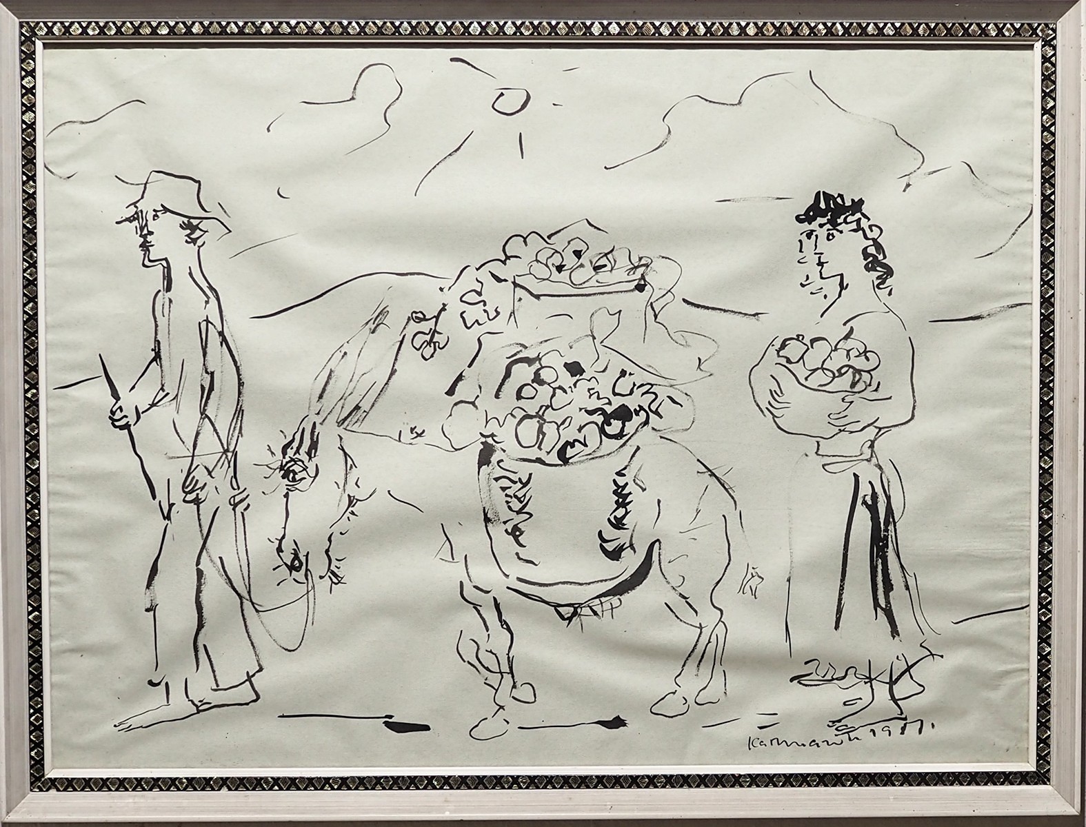 Jiří Karmazín (1932 - 2021) - Sběr ovoce