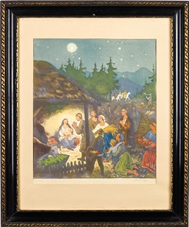 Antonín Majer (1882 - 1963) - Jesličky