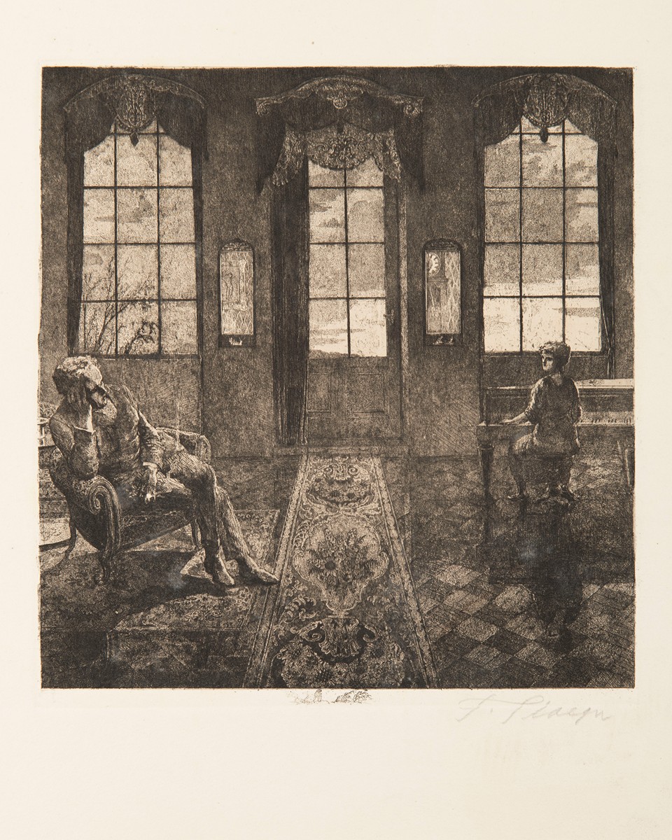 Eight etchings