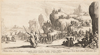 Callot Jacques (1592 – 1635) - Průchod Rudým mořem