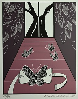 Blanka Bohdanová (1930-2021) - Motýli