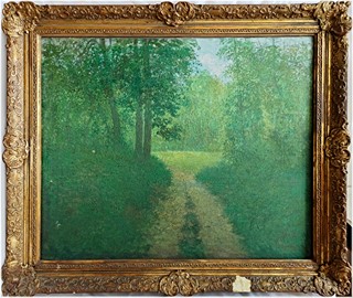 Jaroslav Šimůnek (1872 - 1939) - Cesta v parku