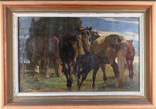 Ludvík Vacátko (1873-1956) - Koně