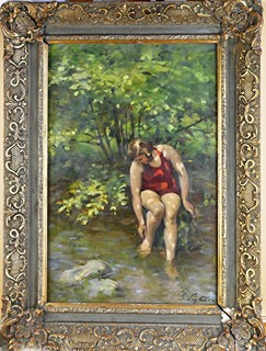 Gustav Sýkora (1889-1966) - Koupání