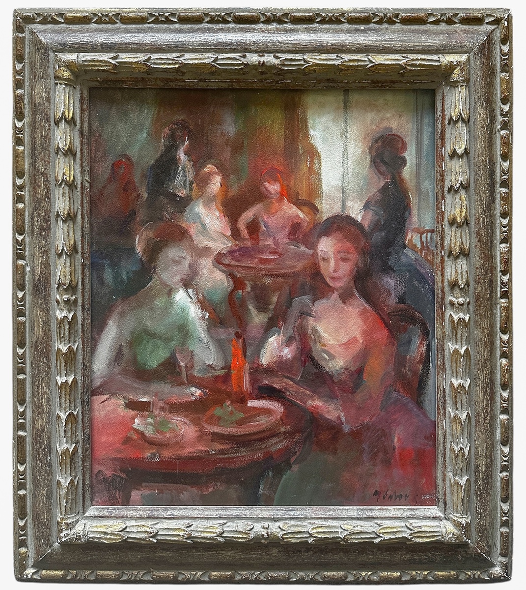 Miroslava Štefková Vrbová (1909 - 1991) - V kavárně