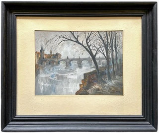 Karel Hodr (1910 - 2002) - Karlův Most