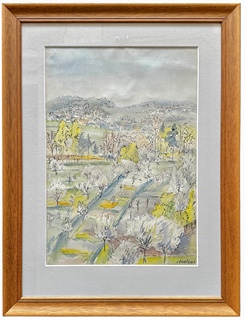 Ludvika Smrčková (1903 - 1991) - Družecké zahrady v květnu