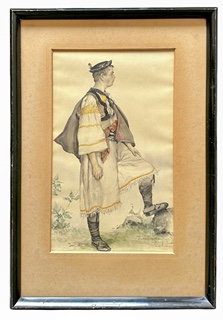 Karel Vítězslav Mašek (1865 - 1927) - Ďuro Gonda - Slovenský šohaj z Dětvy