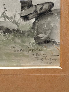 Karel Vítězslav Mašek (1865 - 1927) - Ďuro Gonda - Slovenský šohaj z Dětvy