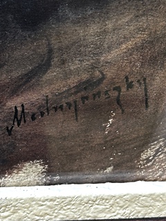 Ladislav Mednyánszky (1852 - 1919) - Krajina s domkem