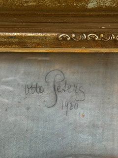 Otto Peters (1882 - 1970) - Dáma s opičkou