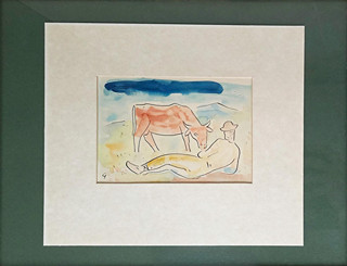 Mikuláš Galanda (1895 - 1938) - Na pastvě