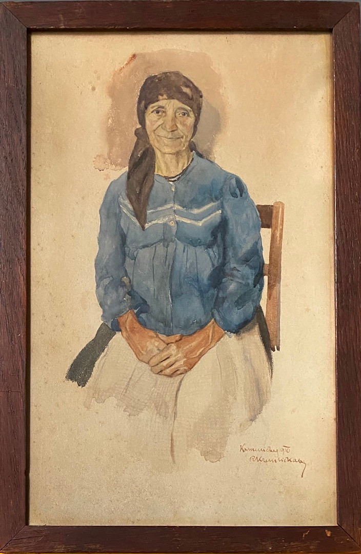 Rudolf Kremlička (1886 - 1932) - Žena z Kameniček