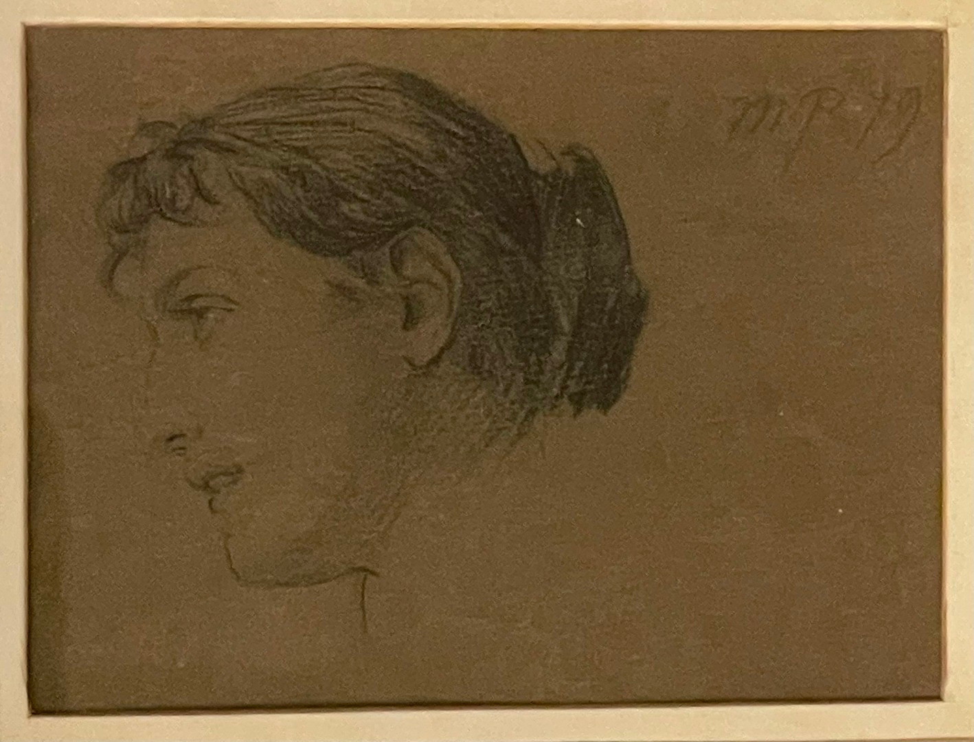 Pirner Maxmilian (1854 - 1924) - Portrét dívky